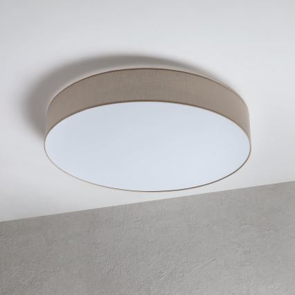 Brilagi - LED стельовий світильник SIRIJA 6xE27/15W/230V діам. 80 см бежевий