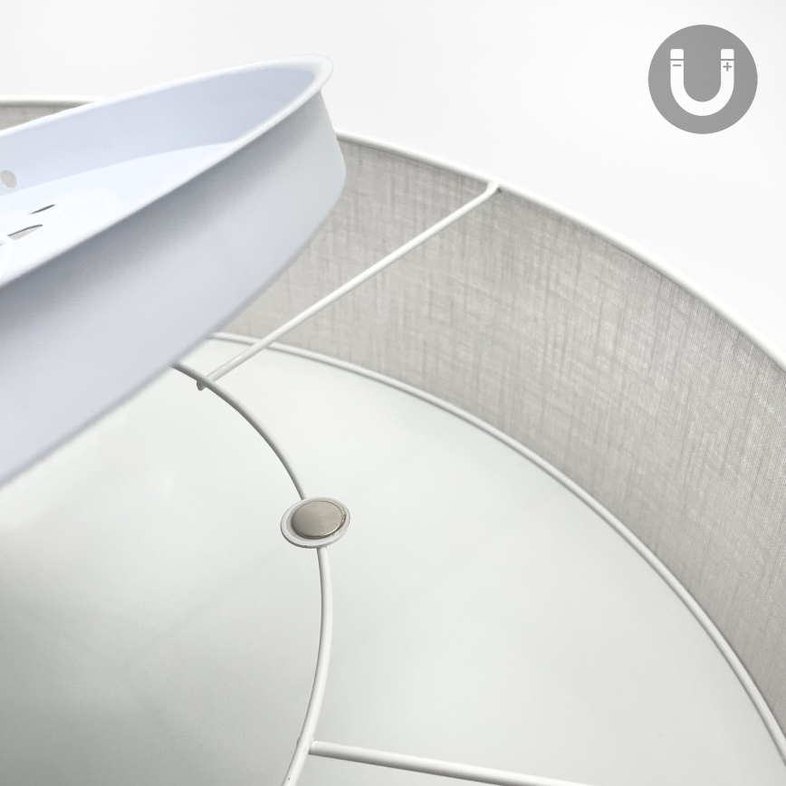 Brilagi - LED-стельовий світильник SIRIJA 6xE27/60W/230V, діаметр 80 см, білий