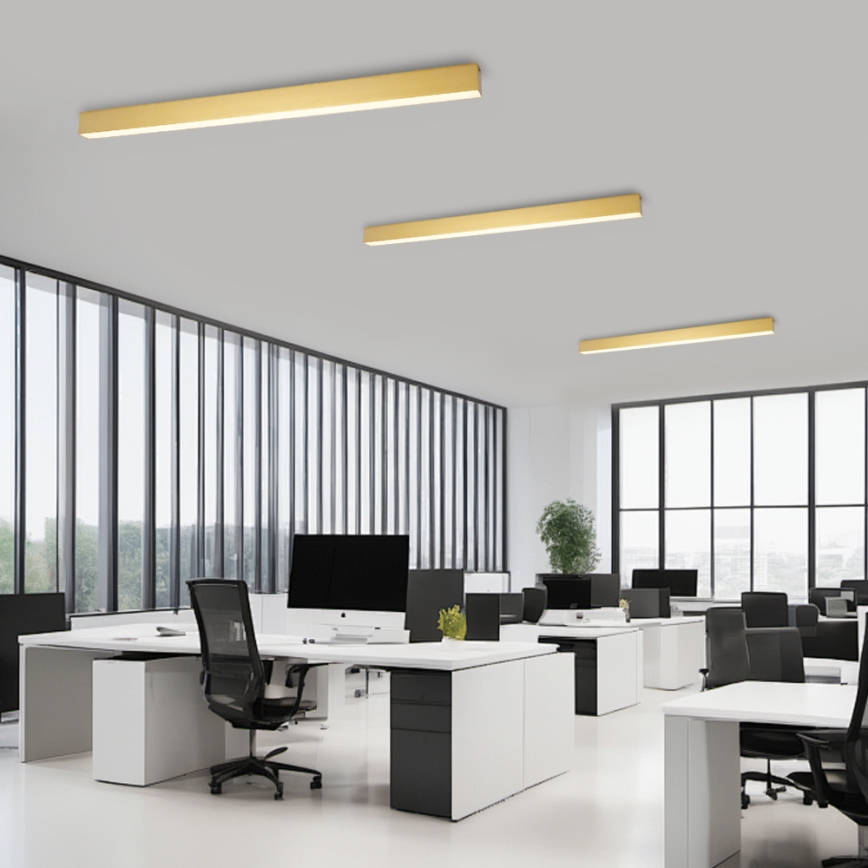 Brilagi - LED стельовий світильник з регулюванням яскравості SLEEKLINE SMART LED/40W/230V 3000-6000K Wi-Fi Tuya золотий + пульт дистанційного керування