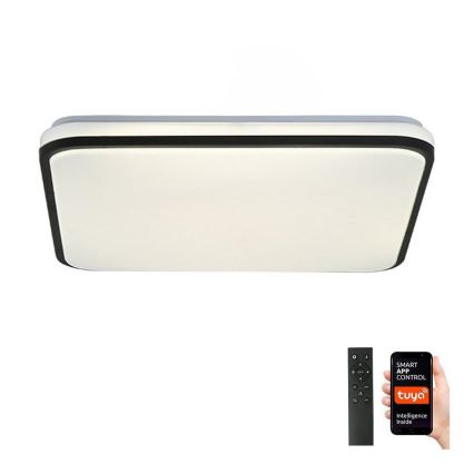 Брілагі - димований стельовий світильник SMART LED/36 Вт/230 В 53x53 см 3000-6000 К Wi-Fi Tuya Beacon + пульт дистанційного керування