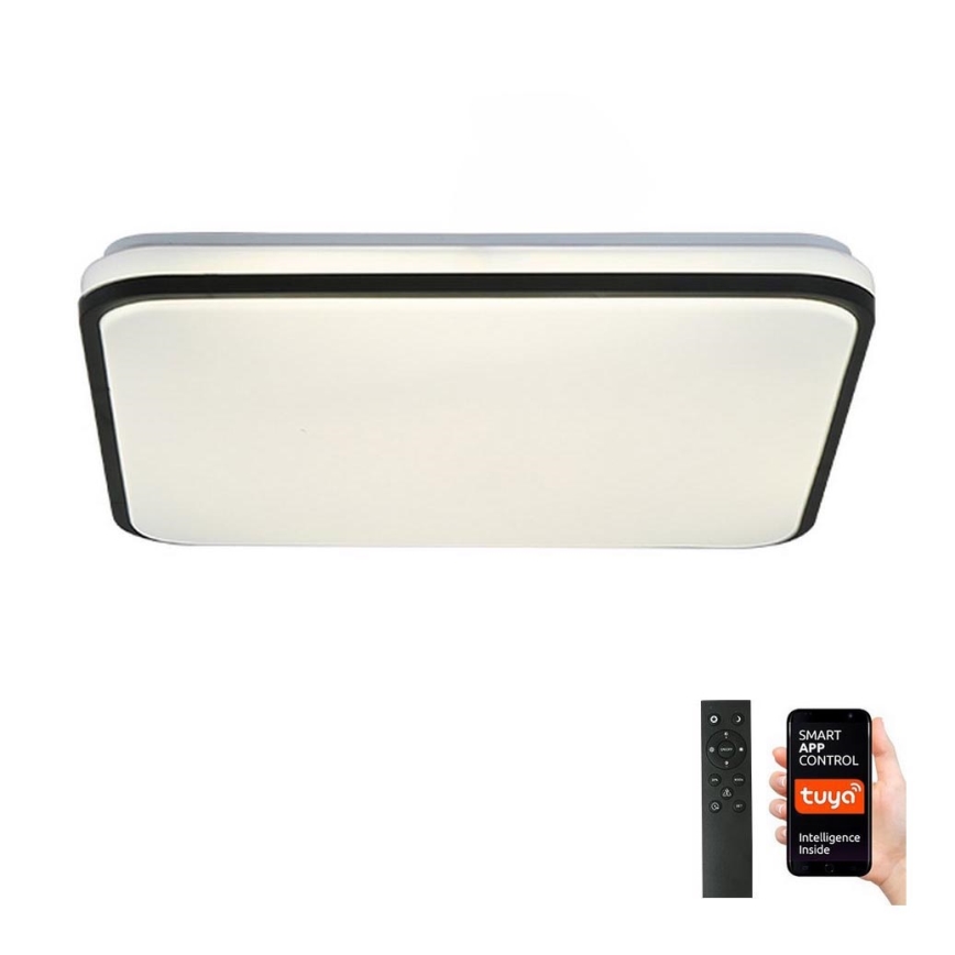 Брілагі - димований стельовий світильник SMART LED/36 Вт/230 В 53x53 см 3000-6000 К Wi-Fi Tuya Beacon + пульт дистанційного керування