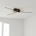 BRILAGI - LED стельовий світильник STRIPES LED/30W/230V 51x78 см чорний