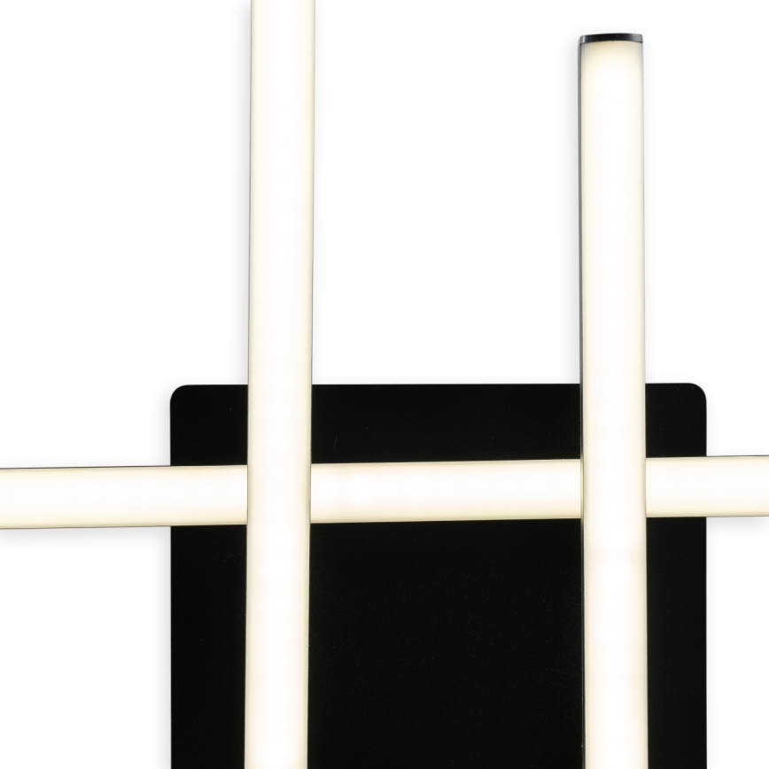 Brilagi - LED стельовий світильник STRIPES LED/37W/230V 68x68 cm чорний