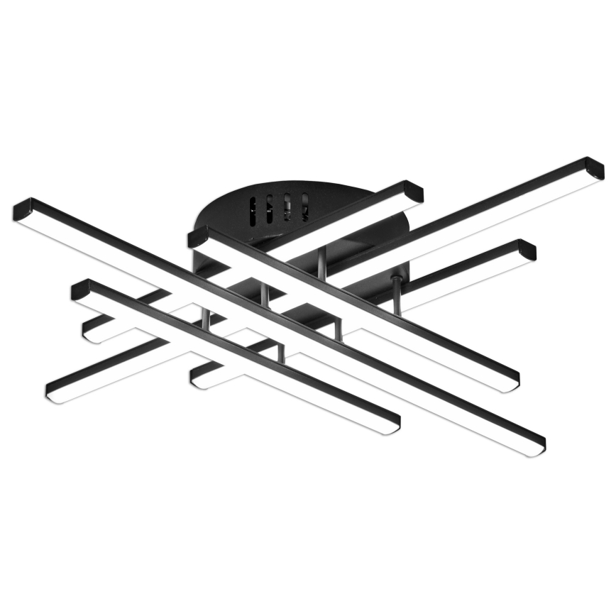 Brilagi - LED стельовий світильник STRIPES LED/42 Вт/230 В 51x51 см чорний