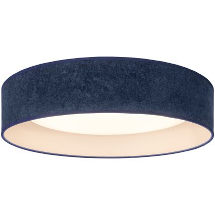 BRILAGI - LED стельовий світильник VELVET SIMPLE LED/24 Вт/230 В 3000 К діам. 45 см синій