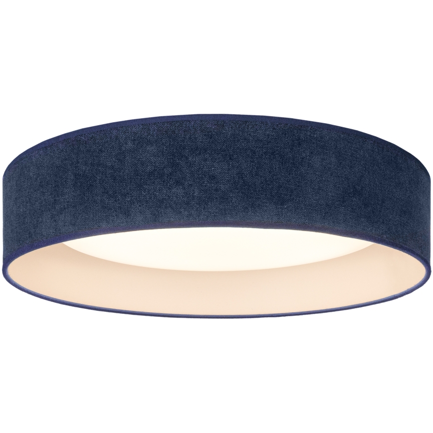 BRILAGI - LED стельовий світильник VELVET SIMPLE LED/24 Вт/230 В 3000 К діам. 45 см синій