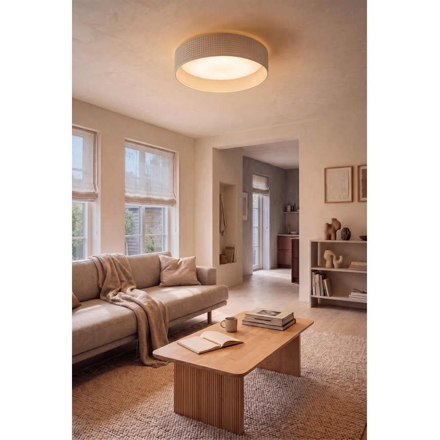 Brilagi - LED стельовий світильник VELVET SIMPLE LED/24W/230V 3000K, діаметр 45 см, кремовий