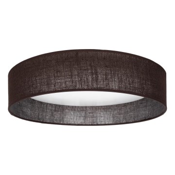Brilagi - LED стельовий світильник VELVET SIMPLE LED/24 Вт/230 В 4000K, діаметр 45 см, коричневий