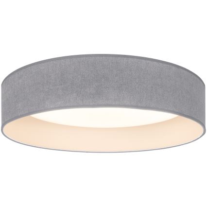 BRILAGI - LED стельовий світильник VELVET SIMPLE LED/24W/230V 3000K діаметр 45 см сірий