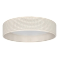 Brilagi - LED стельовий світильник VELVET SIMPLE LED/24W/230V 3000K, діаметр 45 см, кремовий