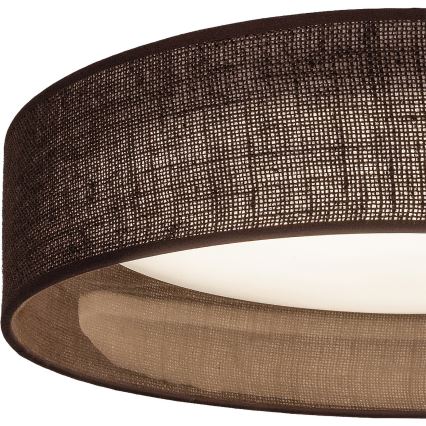 BRILAGI - LED стельовий світильник VELVET SIMPLE LED/24W/230V 3000K Ø 45 см коричневий
