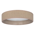 Brilagi - LED-стельовий світильник VELVET SIMPLE LED/24W/230V 4000K, діам. 45 см, бежевий