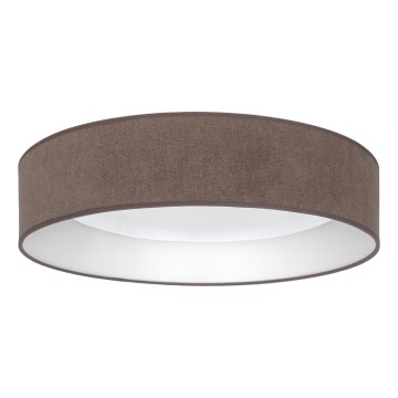 Brilagi - LED стельовий світильник VELVET SIMPLE LED/36 Вт/230 В 3000K діаметр 55 см коричневий