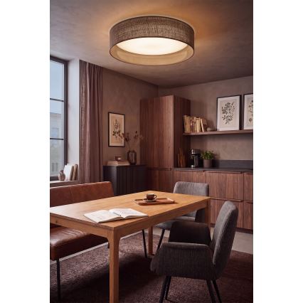 Brilagi - LED стельовий світильник VELVET SIMPLE LED/36W/230V 3000K, діаметр 55 см, коричневий