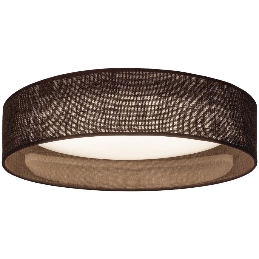 Brilagi - LED стельовий світильник VELVET SIMPLE LED/36W/230V 3000K, діаметр 55 см, коричневий