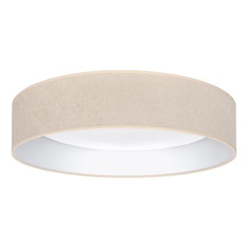 Brilagi - LED стельовий світильник VELVET SMARTIX із регульованою яскравістю LED/24W/230V 3000-6000K, діаметр 45 см, кремовий, Wi-Fi Tuya Beacon + пульт дистанційного керування