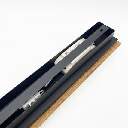 BRILAGI - LED стельовий світильник WOODY FLAT LED/25 Вт/230 В 118 см дуб/чорний