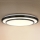 Brilagi - LED Стельовий світильник з регулюванням яскравості LUCIANO LED/48W/230V 3000-6500K ø 39 см чорний + пульт дистанційного керування
