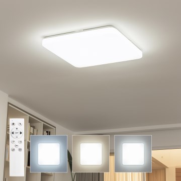 Brilagi - LED стельовий світильник з регулюванням яскравості MILKY WAY LED/24W/230V 3000-6500K 37x37 cm + дистанційне керування