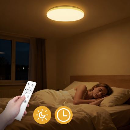 Brilagi - димований LED-стельовий світильник MILKY WAY/36 Вт/230 В 3000-6500 К Ø 48 см + пульт дистанційного керування