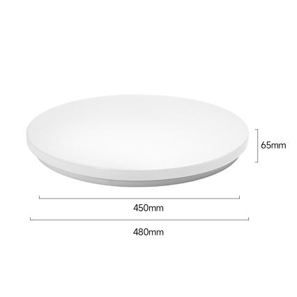 Brilagi - димований LED-стельовий світильник MILKY WAY/36 Вт/230 В 3000-6500 К Ø 48 см + пульт дистанційного керування