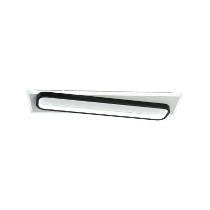 Brilagi - LED-стельовий світильник з регулюванням яскравості OUTLINE LED/52W/230V 3000-6000K 15x60 cm білий/чорний + дистанційне керування