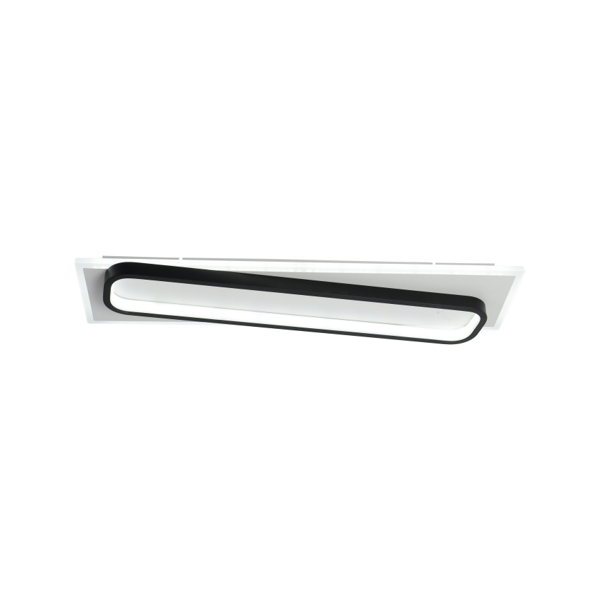 Brilagi - LED-стельовий світильник з регулюванням яскравості OUTLINE LED/52W/230V 3000-6000K 15x60 cm білий/чорний + дистанційне керування