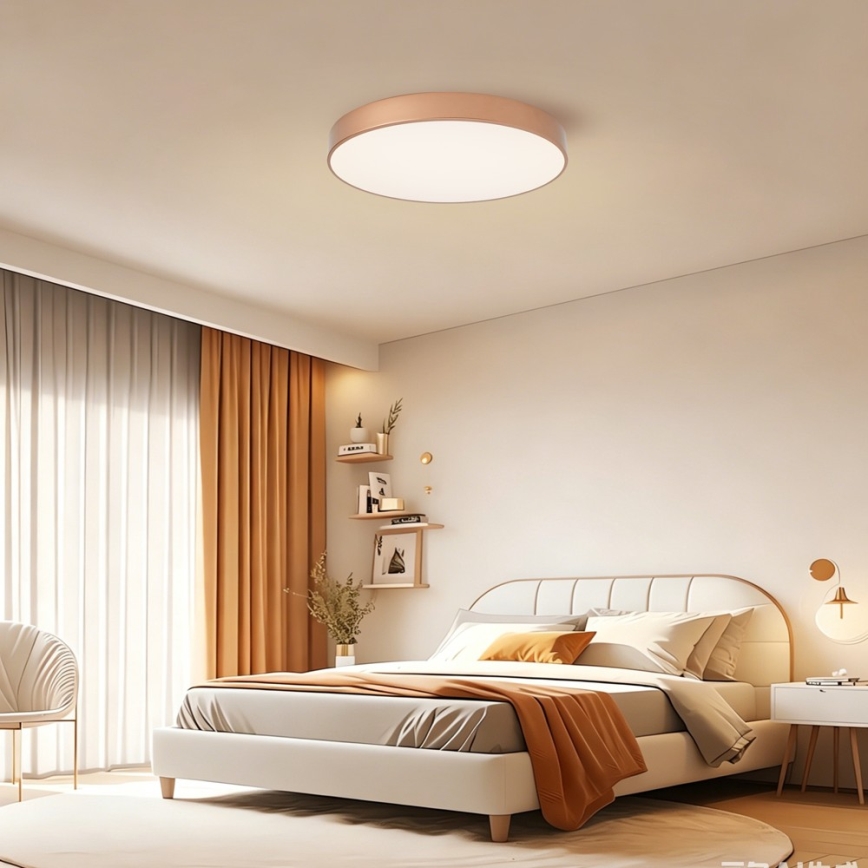 BRILAGI - LED-стельовий світильник з регульованою яскравістю POOL LED/60W/230V 3000-6000K діаметр 60 cm бронзовий + пульт дистанційного керування