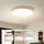 Brilagi - LED стельовий світильник з регулюванням яскравості POOL SMART LED/60W/230V 3000-6000K діам. 50 см Wi-Fi Tuya бежевий + пульт дистанційного керування