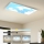 Brilagi - LED стельовий світильник з регулюванням яскравості SLIMFRAME SKY LED/80W/230V 120x60 cm 3000-6000K сріблястий/синій + дистанційне керування