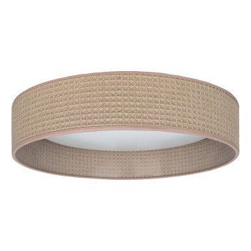 Brilagi - LED стельовий світильник з регулюванням яскравості VELVET SMARTIX LED/36W/230V 3000-6000K діам. 55 см бежевий Wi-Fi Tuya Beacon + дистанційне керування