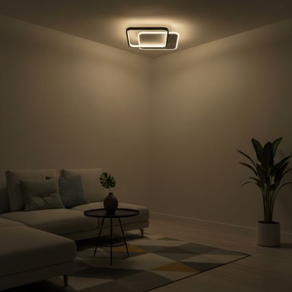 Brilagi - Регульований LED стельовий світильник FLARE LED/43W/230V 39,5x45 cm 3000/4000/6000K + пульт дистанційного керування