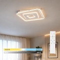 BRILAGI - LED стельовий світильник з регульованою яскравістю IRIS LED/98W/230V 3000-6000K 50x50 cm білий + пульт дистанційного керування