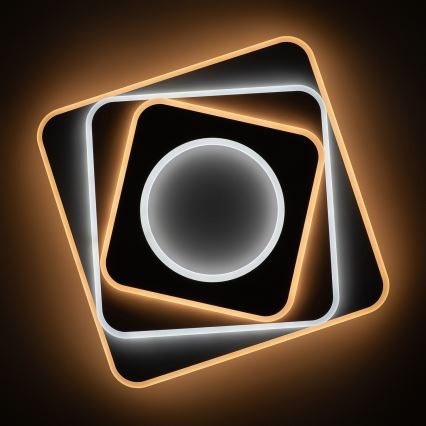 BRILAGI - світлодіодний стельовий світильник з регульованою яскравістю MODERN LED/100W/230V 3000-6000K 48x48 cm + пульт дистанційного керування