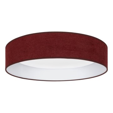 Brilagi - LED стельовий світильник з регульованою яскравістю VELVET SMARTIX STARS LED/24W/230V 3000-6000K діаметр 45 см бордовий Wi-Fi Tuya Beacon + пульт дистанційного керування