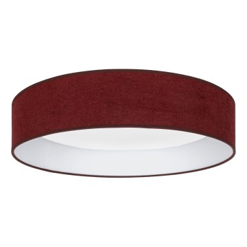 Brilagi - LED стельовий світильник з регульованою яскравістю VELVET SMARTIX STARS LED/36W/230V 3000-6000K діам. 55 см бордового кольору Wi-Fi Tuya Beacon + пульт дистанційного керування
