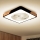 Brilagi - LED Стельовий світильник з вентилятором та регулюванням яскравості LED/30W/230V 3000-6500K чорний/дуб + пульт дистанційного керування