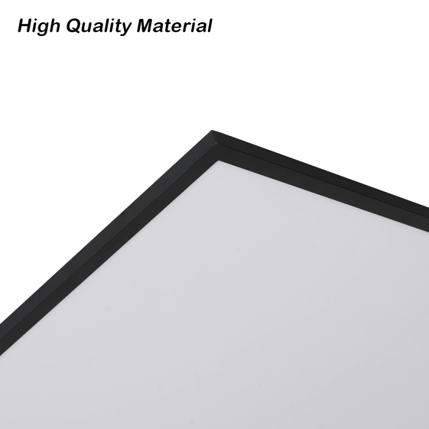 BRILAGI - LED стельовий світильник з регулюванням яскравості SLIMFRAME LED/80W/230V 120x60 cm 3000-6000K чорний + пульт дистанційного керування