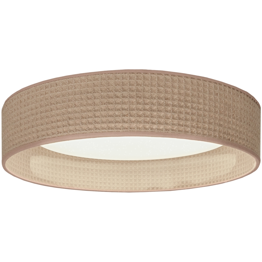 Brilagi - LED стельовий світильник з регулюванням яскравості VELVET SMARTIX STARS LED/36W/230V 3000-6000K діам. 55 cm бежевий Wi-Fi Tuya Beacon + дистанційне керування