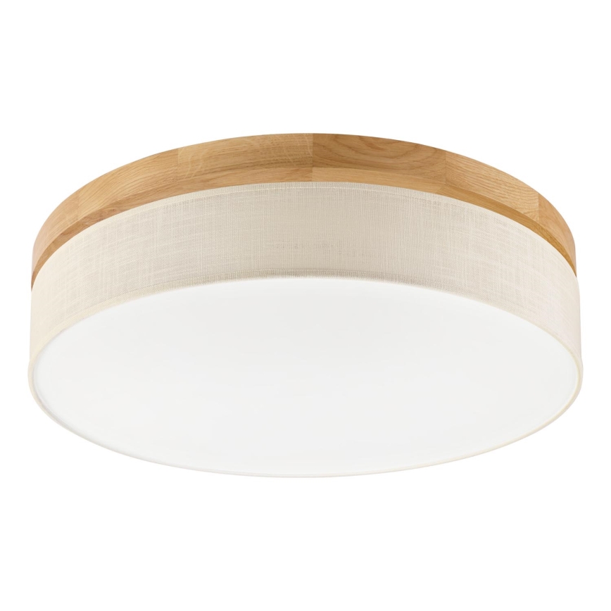 Brilagi - LED стельовое освещение BELLADONNA LED/36W/230V диаметр 50 см кремовый/дуб