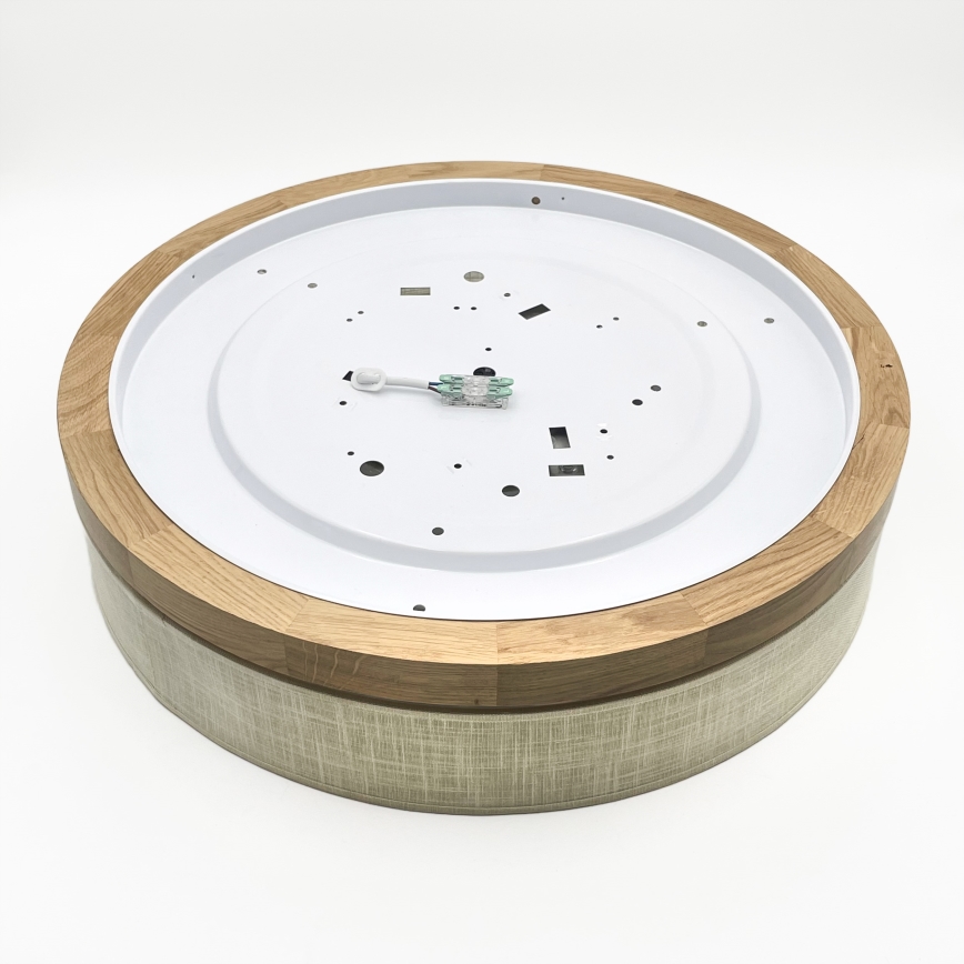 Brilagi - LED стельовое освещение BELLADONNA LED/36W/230V диаметр 50 см кремовый/дуб