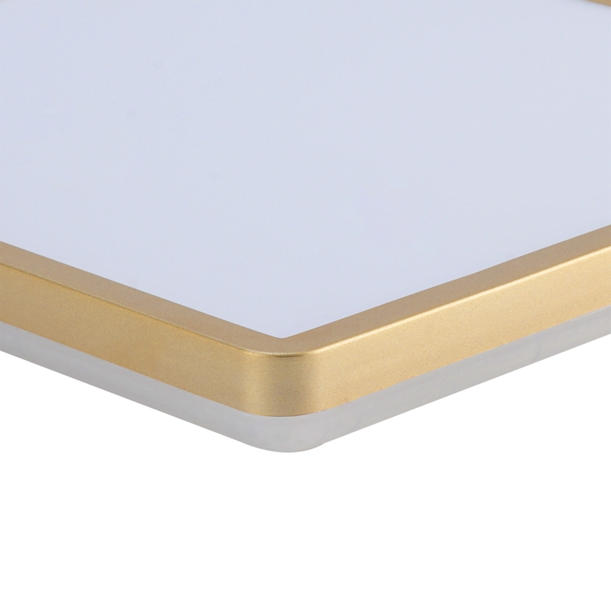 Brilagi - LED светильник для ванной ULTRA SLIM LED/24W/230V 42x42 cm золотой IP54