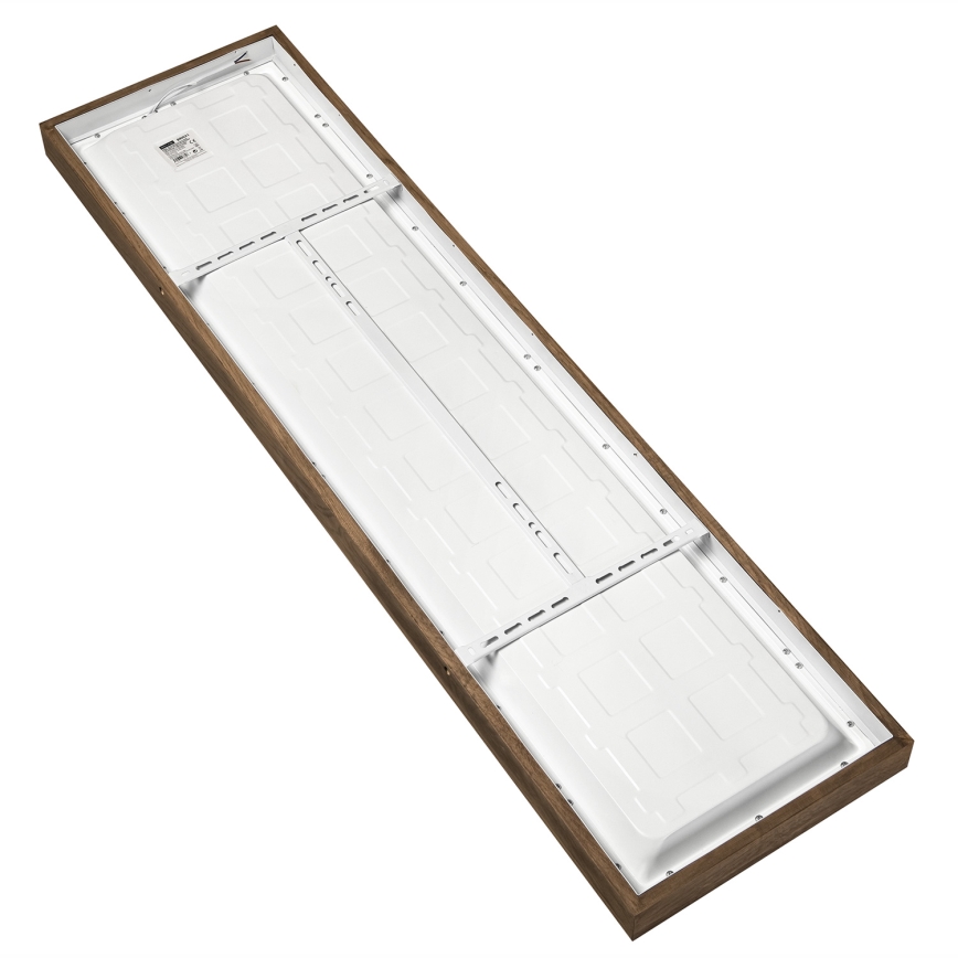 Brilagi - LED Потолочный светильник для ванной WOODY FRAME LED/50W/230V 120x30 см IP44 дуб орех
