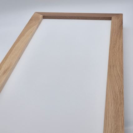 Brilagi - LED потолочный светильник для ванной WOODY FRAME LED/50W/230V 120x30 см IP44 дуб