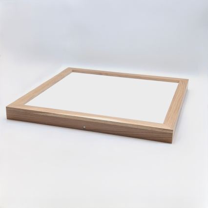 Brilagi - LED Потолочный светильник WOODY FRAME LED/50W/230V 60x60 cm IP44 дуб