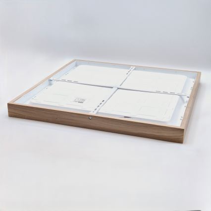 Brilagi - LED Потолочный светильник WOODY FRAME LED/50W/230V 60x60 cm IP44 дуб