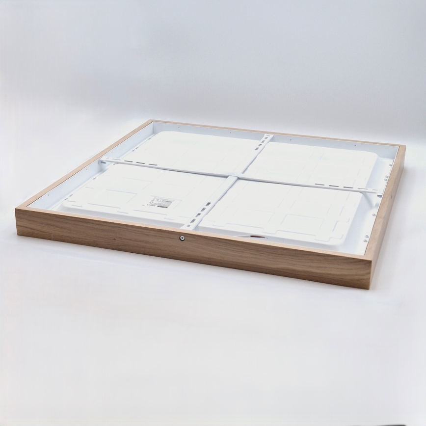 Brilagi - LED Потолочный светильник WOODY FRAME LED/50W/230V 60x60 cm IP44 дуб