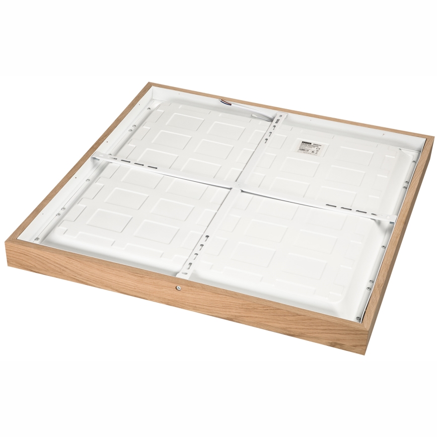 Brilagi - LED Потолочный светильник WOODY FRAME LED/50W/230V 60x60 cm IP44 дуб