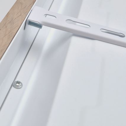 Brilagi - потолочный LED-светильник для ванной WOODY FRAME, 40 Вт, 230 В, 120x30 см, IP44, дуб