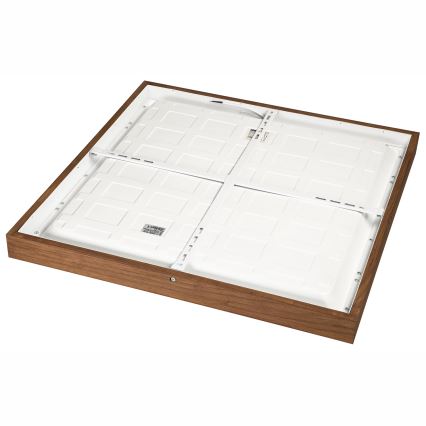 Brilagi - LED потолочный светильник для ванной WOODY FRAME LED/40W/230V 60x60 см IP44 дуб/вишня